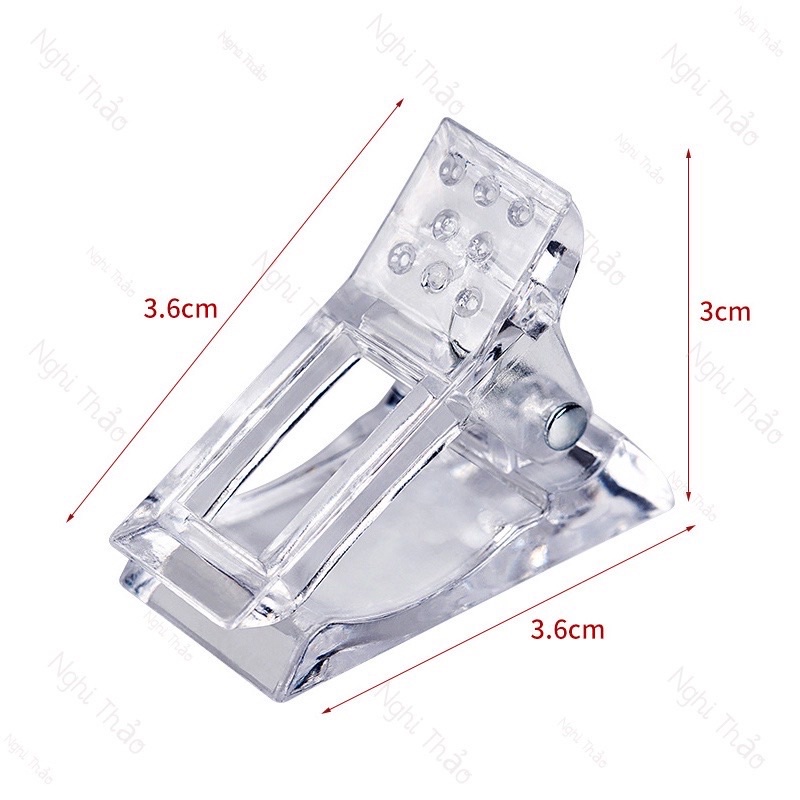 Kẹp cố định móng úp hỗ trơj làm gel gôm