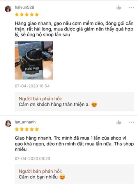 Gạo lứt đen Phúc Thọ- Vinaseed (gạo sạch cho người ăn kiêng)