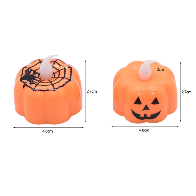 1 Đèn LED Hình Quả Bí Ngô Trang Trí Lễ Halloween