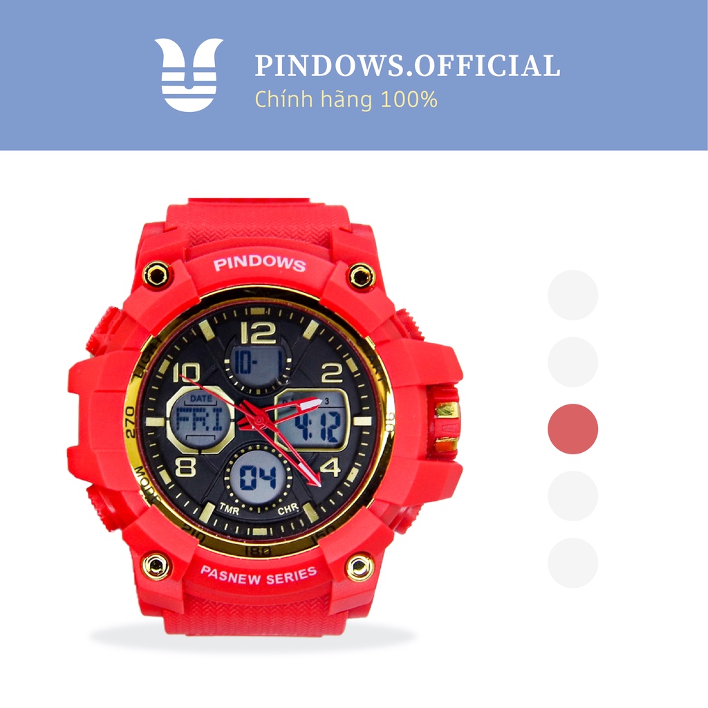 [CHÍNH HÃNG] Đồng hồ nam thể thao thời trang Pindows - Pasnew Series PDS-609