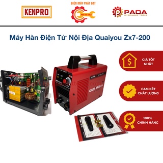 Máy hàn điện tử nội địa quaiyou zx7-200-chuyên que 3.2 ly-bảo hành 12 tháng