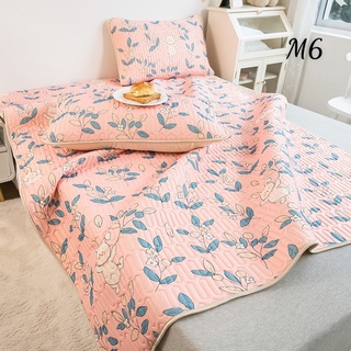 Chiếu diều hòa cao su non 3d víp loại 1 dày dặn, sét 3 món thoáng mát