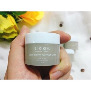 [ MỌI LOẠI DA] - MẶT NẠ NGỦ LIRIKOS MILKY OYSTER SLEEPING MASK MINI