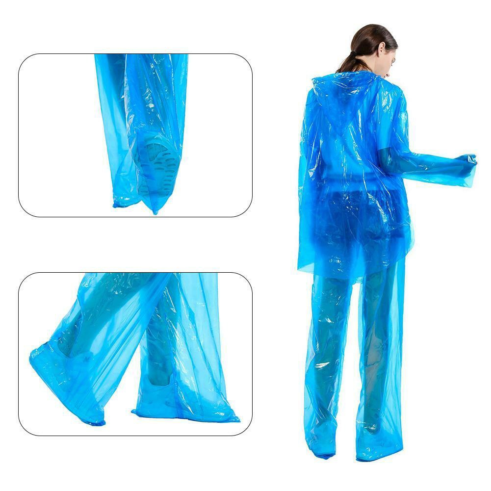 Bộ quần áo mưa dùng 1 lần tiện lợi chất lượng cao phong cách unisex