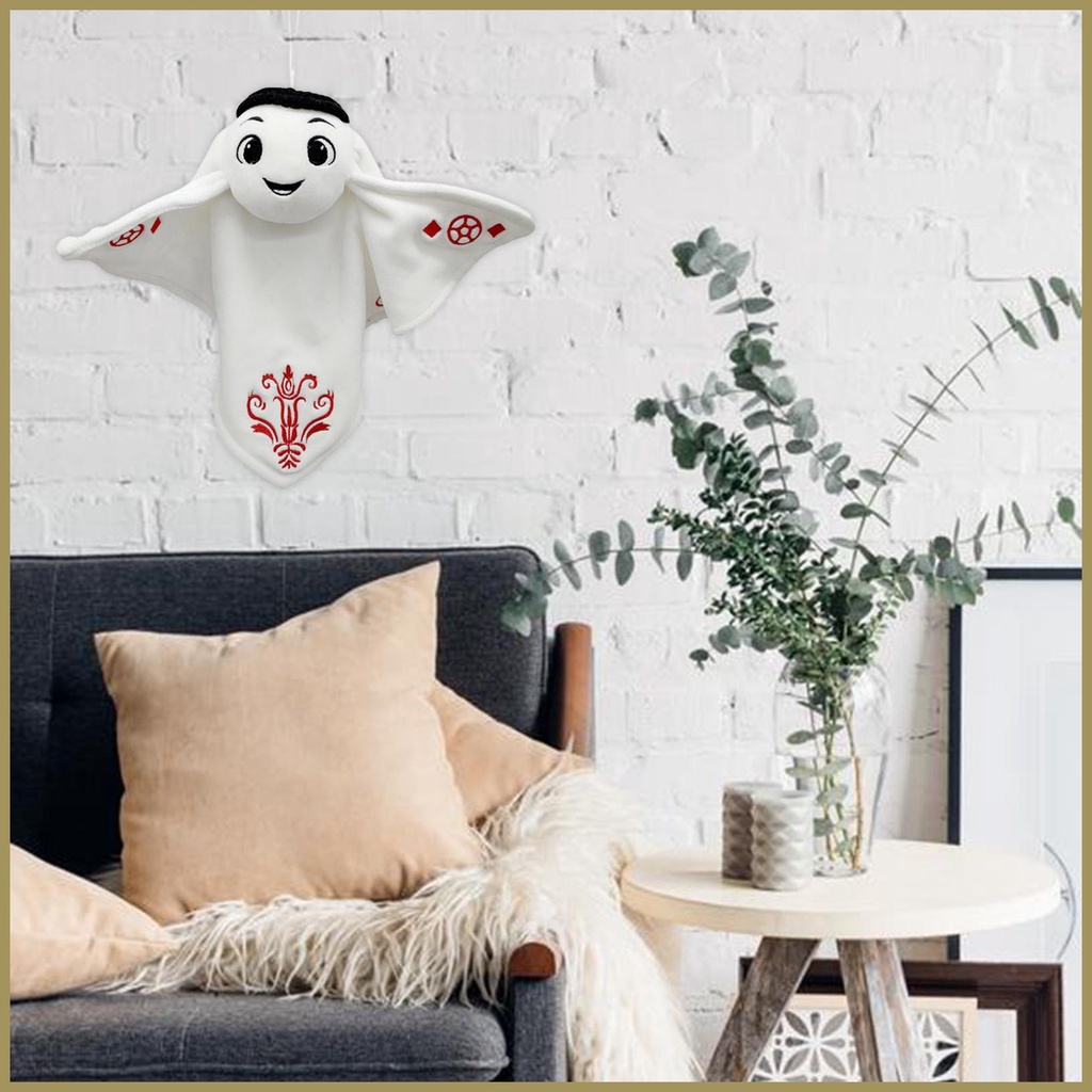 Đồ chơi nhồi bông Hình Linh Vật Năm Mới 2022 Trong World-Cup Mascot 2022 Kích Thước Nhỏ Xinh paca3vn