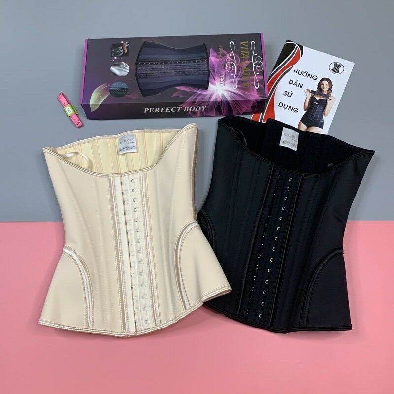 Đai Nịt Bụng Vita Latex Cải Tiến Đặc 15 Xương