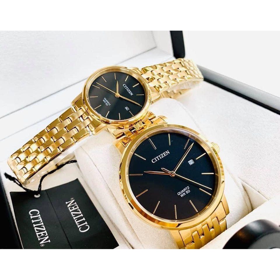 Đồng hồ cặp đôi nam nữ CITIZEN BI5072-51E & EU6092-59E nổi trội