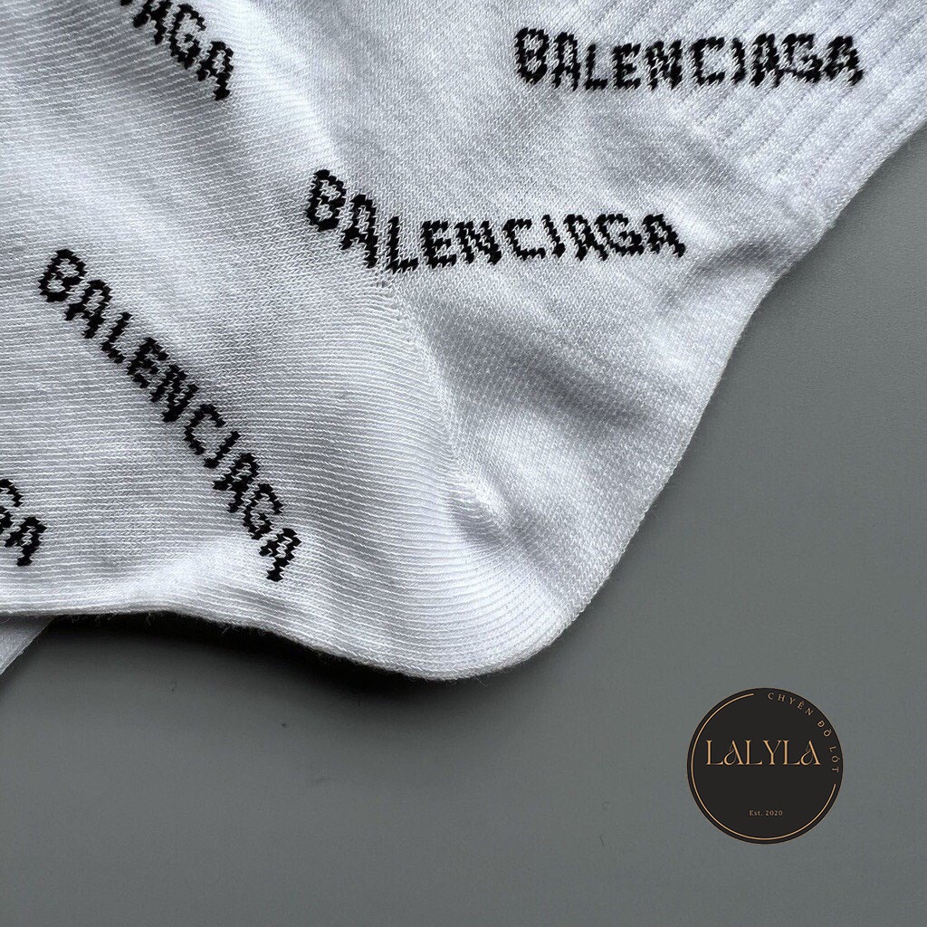 Tất nam nữ cổ cao UNISEX, vớ thời trang Lalyla phong cách thể thao, đường phố, năng động