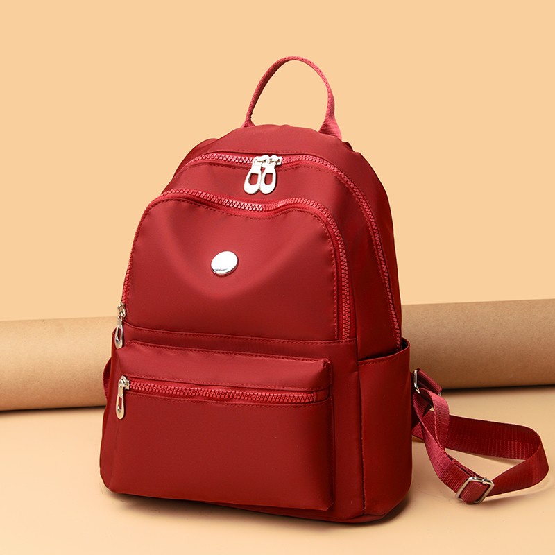 Ba Lô Vải Oxford Sức Chứa Lớn Thời Trang Phong Cách Hàn Quốc Mới Cho Nữ