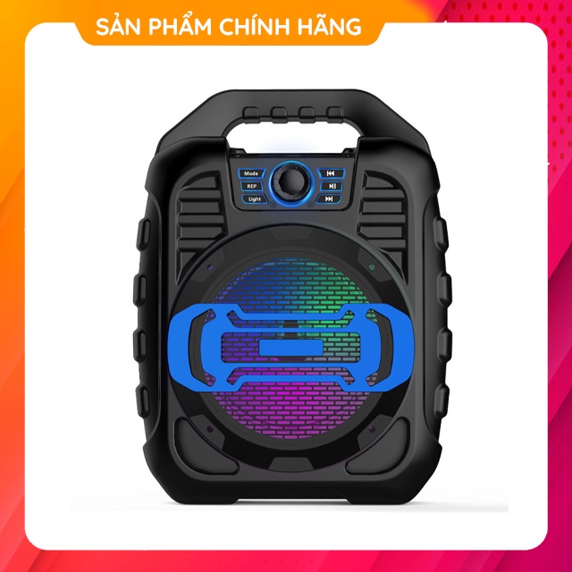 Loa x.ách-Tay Di Động B123 Hỗ Trợ Bluetooth, USB, Thẻ Nhớ, Nghe Đài Fm, Hát Karaoke