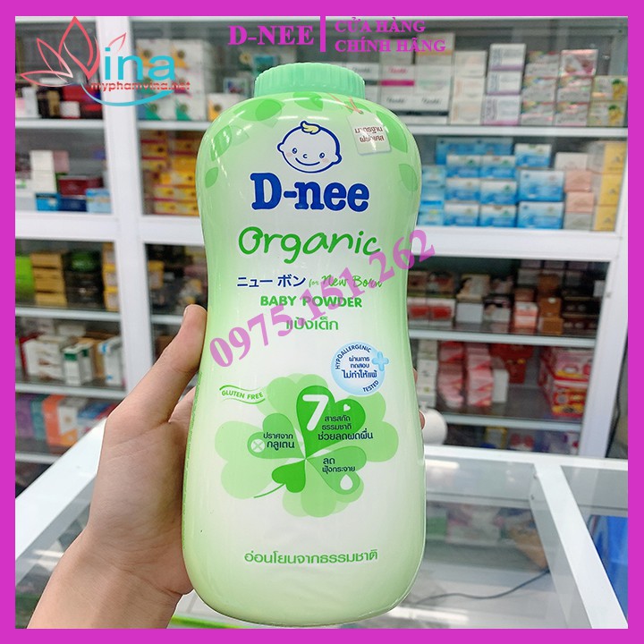 Phấn Rôm Em Bé Dnee Thái Lan D-nee Baby Powder 380g