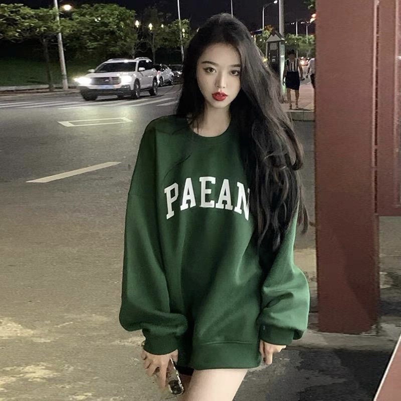 áo sweater nam nữ chất nỉ bông form rộng siêu dày in hình SEA