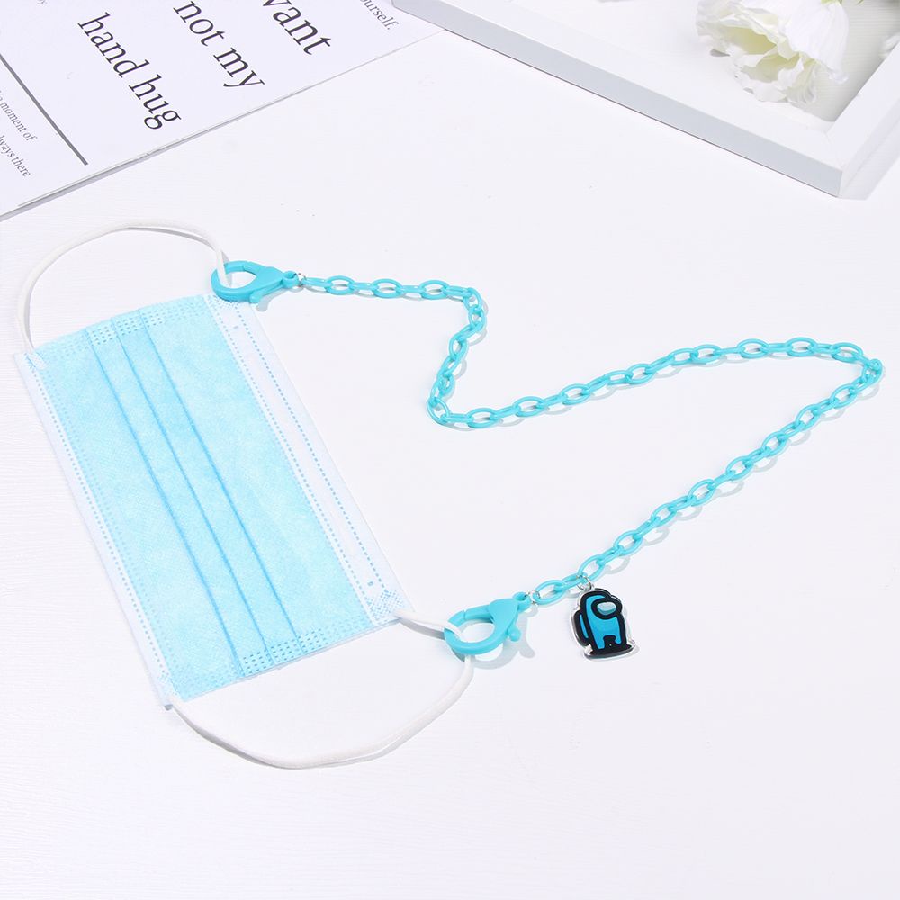 Dây đeo khẩu trang bằng acrylic nhẹ chống trượt chống mất nhiều màu sắc họa tiết hoạt hình