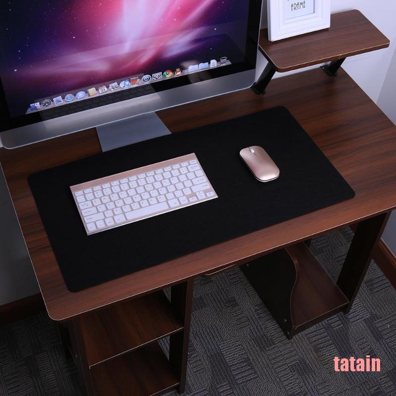 Thảm lót chuột và bàn phím máy tính cỡ lớn bằng len nỉ phong cách hiện đại