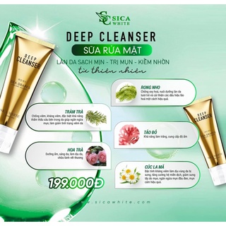 Sửa Rửa Mặt Rong Nho Size Mini - Full Sica White