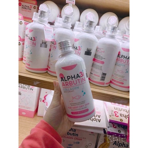 🆈🆄🆁🅸 - Sữa Tắm ALPHA ARBUTIN 3 PLUS NEW 2018 🌸