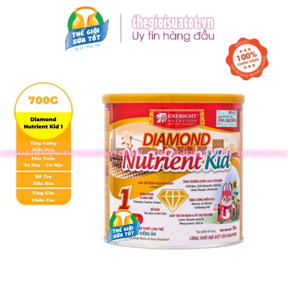 Sữa Bột DIAMOND Nutrient Kid 1 - Hộp 700gr