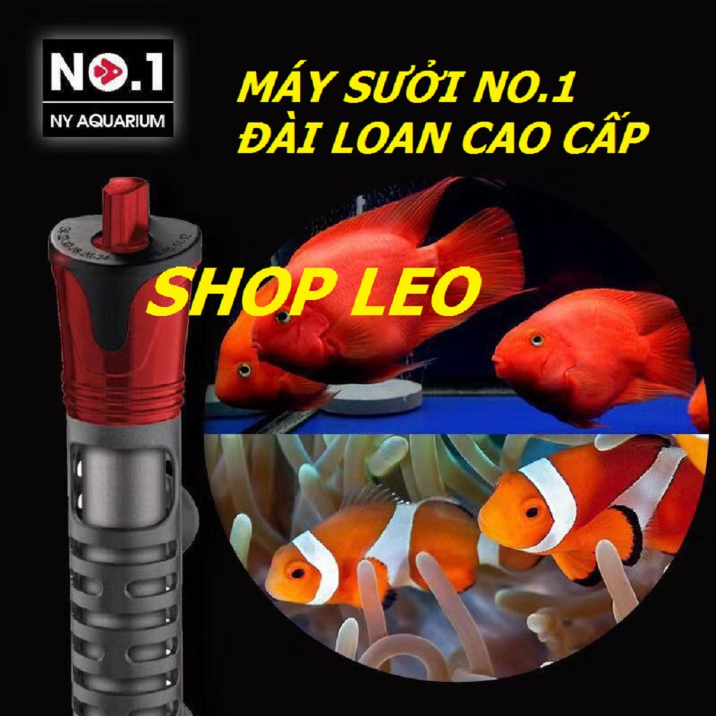 Sưởi bể cá NO.1- (Đài Loan) - Sưởi Hồ cá cao cấp - Sưởi chống bỏng - Bể cá - Hồ cá cảnh