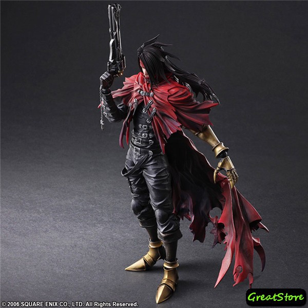 ( HÀNG CÓ SẴN ) MÔ HÌNH NHÂN VẬT Hellhound Vincent Valentine Final Fantasy VII Cử Động Được