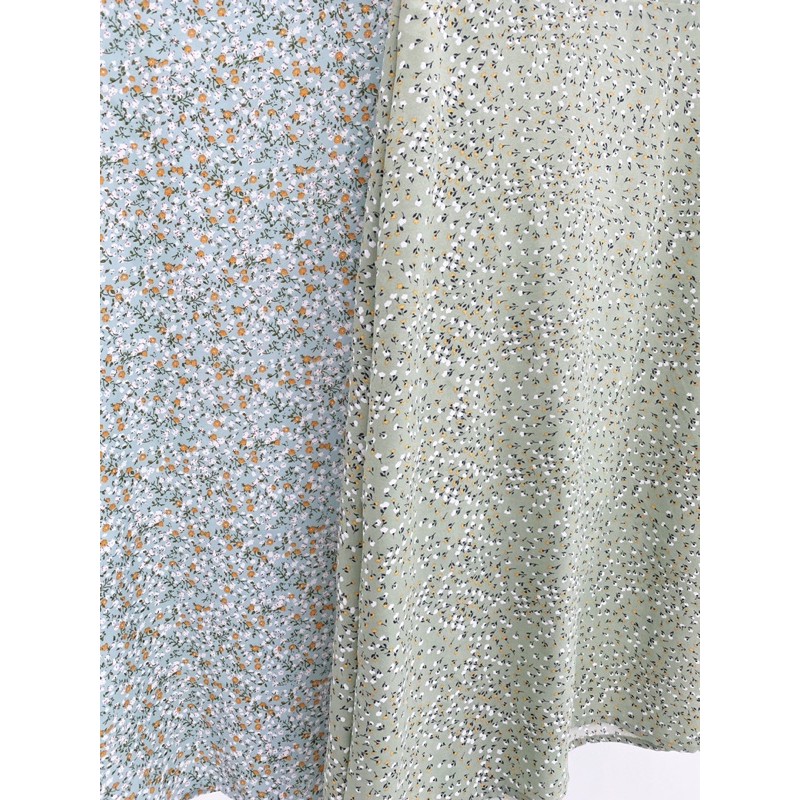 Chân váy lụa hoa thiết kế Ma Vie | BigBuy360 - bigbuy360.vn