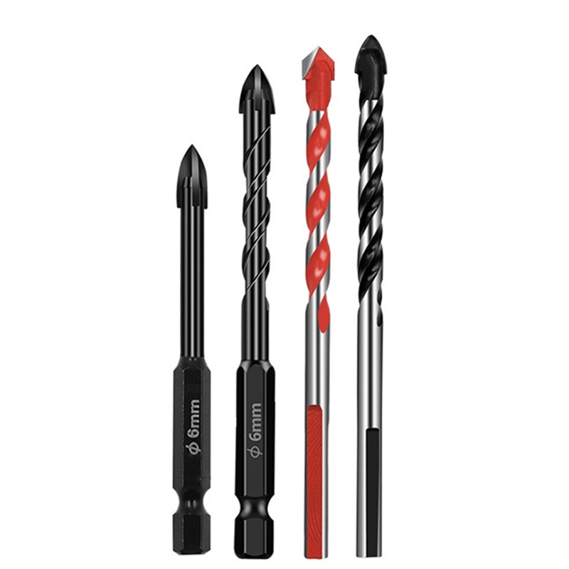 Bộ Mũi Khoan Thủy Tinh / Nhựa / Cacbua Chống Mòn Chuyên Dụng