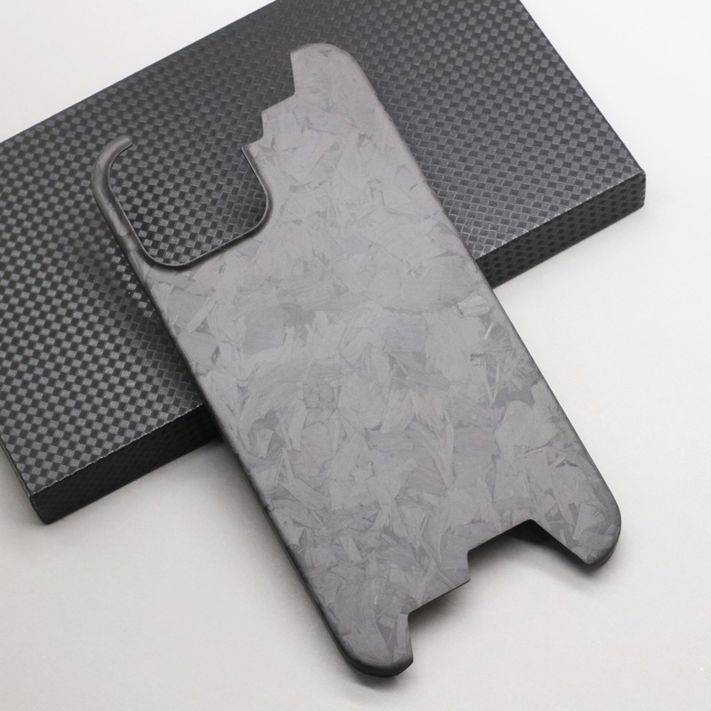 Ốp Điện Thoại Cứng Họa Tiết Sợi Carbon Cho iPhone 14 13 12 Pro Max 14 Plus