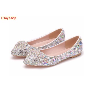 Giày cưới - Giày bệt phale- L'Tây M37