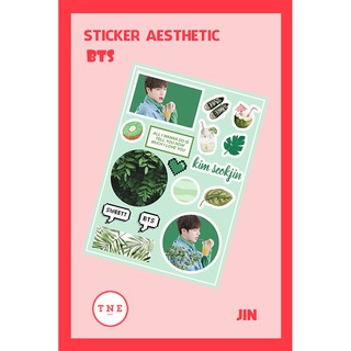 [HÀNG CÓ SẴN] Sticker Aesthetic BTS
