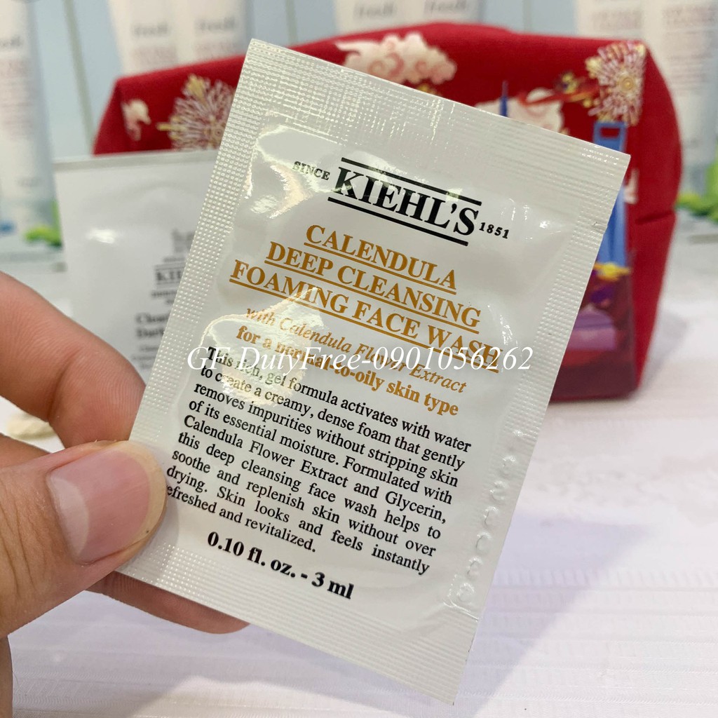 Sample Các Loại Mỹ Phẩm Kiehl's