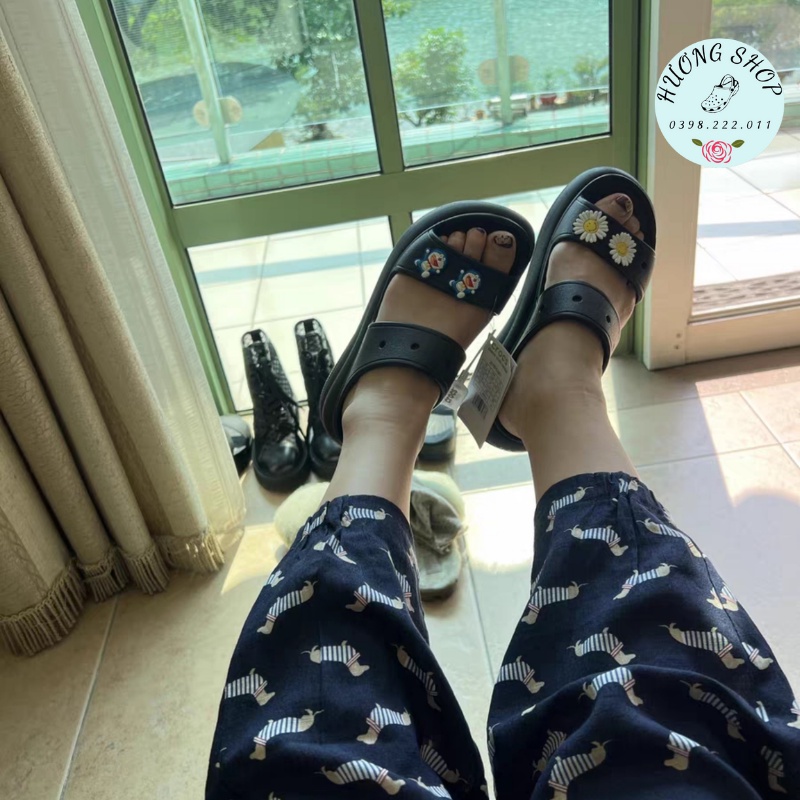 Dép Classic Crush Sandal đế cao 6p êm nhẹ cho nữ