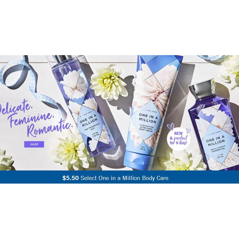 Xịt Thơm Toàn Thân Bath And Body Works - One in a Million 236ml (Mỹ) _ 𝑴𝒂̂̃𝒖 𝒄𝒉𝒊𝒆̂́𝒕_ [𝑳𝒊𝒏𝒉 𝑽𝒚̃ 𝑨𝒖𝒕𝒉𝒆𝒏𝒕𝒊𝒄] | BigBuy360 - bigbuy360.vn
