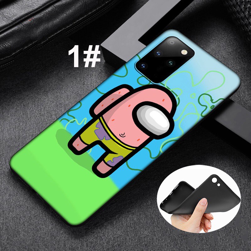 Samsung Galaxy S10 S9 S8 Plus S6 S7 Edge S10+ S9+ S8+ Soft Silicone Cover Phone Case Casing GR5 Among Us