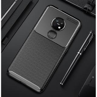 Ốp lưng TPU sợi carbon chống sốc phong cách sang trọng cho Nokia 7.2 6.2