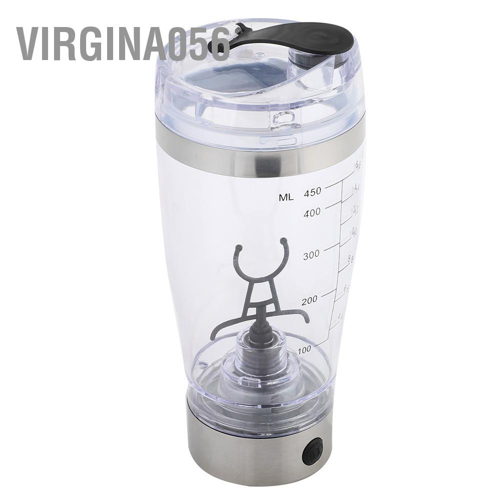 Có thể bán buôn 450ml USB di động bằng thép không gỉ Cốc khuấy điện Máy trộn sữa tự Nước ép cà phê Virgina056 Hàng giao ngay