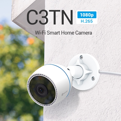 [Mã ELCL12 giảm 9% đơn 300K] Camera WI-FI EZVIZ C3TN 2MP, Ngoài Trời, Không/Có Màu Ban Đêm, IP67