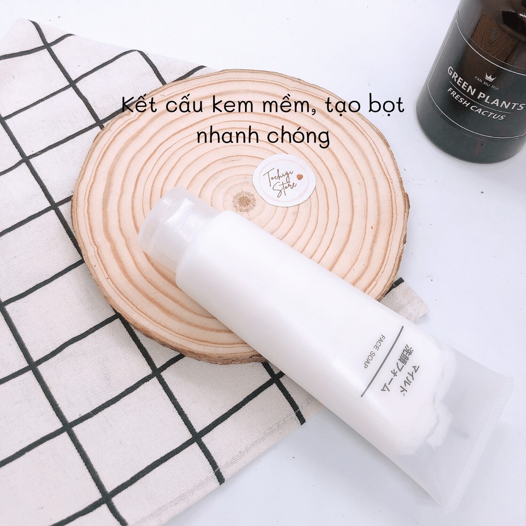 Sữa rửa mặt Muji Face Soap Nhật Bản 120g