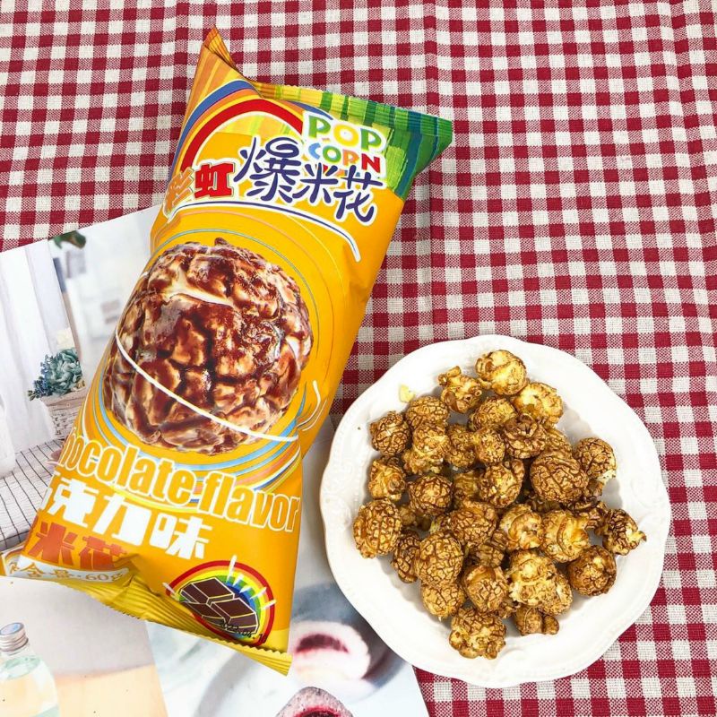 Set 7 gói bỏng ngô cầu vồng hot hit Mani Rainbow