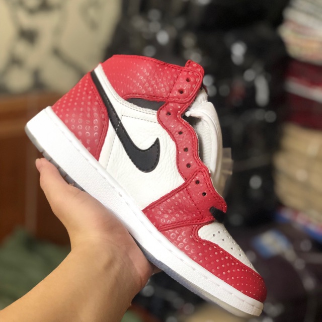 Jordan 1 spiderman R.E.P 1:1  da nhăn ảnh thật 36-42