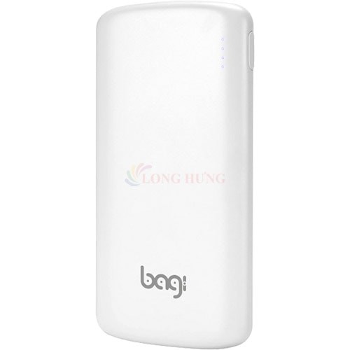 Sạc dự phòng Bagi 10000 mAh PB-P10 - Hàng chính hãng - 2 cổng OUT 1 cổng IN Dung lượng 10000mAh Sạc 2 thiết bị cùng lúc