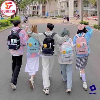 Balo Nam nữ thời trang bama nổi tiếng vải dày dặn chống thấm nước bền đẹp giá rẻ thích hợp đi học đi chơi đi dạo BL90