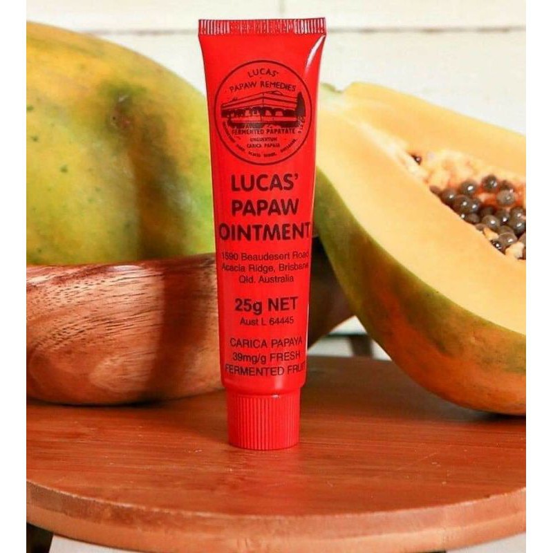 Kem đu đủ đa năng của Úc Lucas Papaw Ointment 25g - Hàng Úc - Chính Hãng