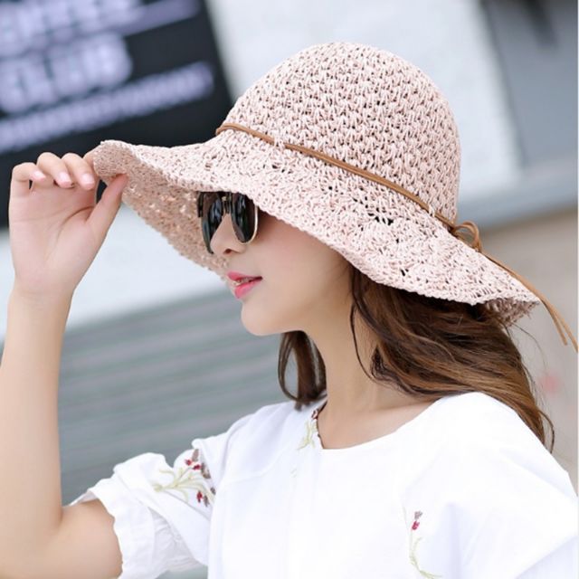 Mũ móc mềm nơ siêu xinh