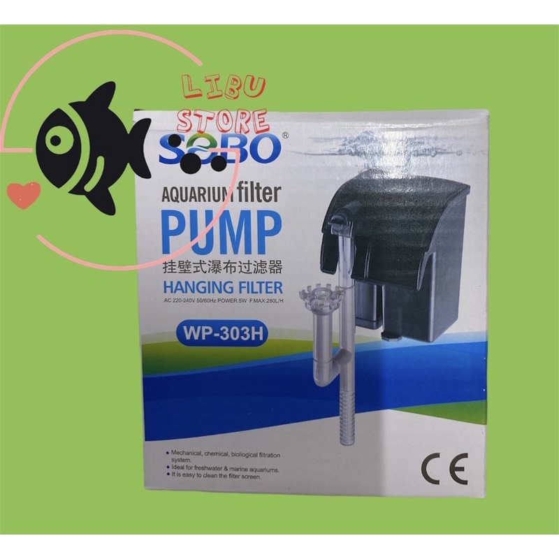 Máy lọc nước hồ cá 5W SOBO 303H dạng thác nước WP-303H