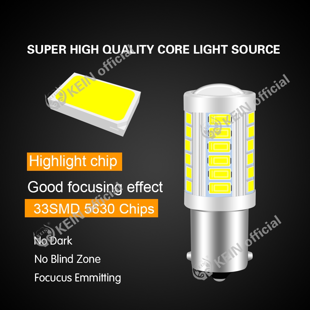 Đèn LED báo rẽ đỗ xe tự động 33SMD cho xe hơi 1156/1157