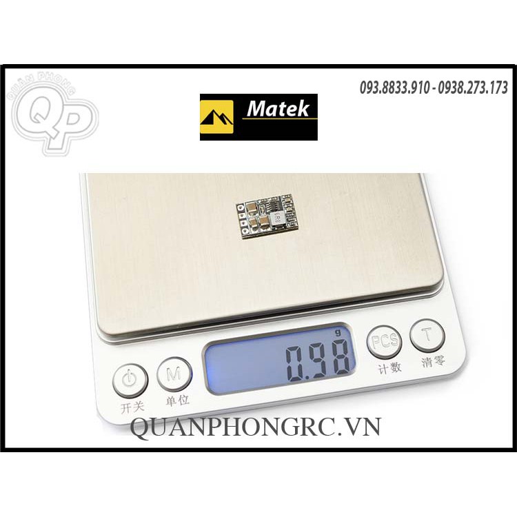 Mạch Matek Micro UBEC 1.5A 5V/12V