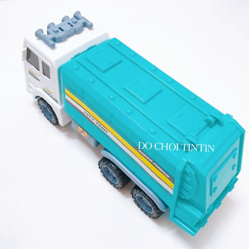[HÀNG ĐẸP-TO- có TRỚN] Đồ chơi xe vệ sinh môi trường loại to 28cm