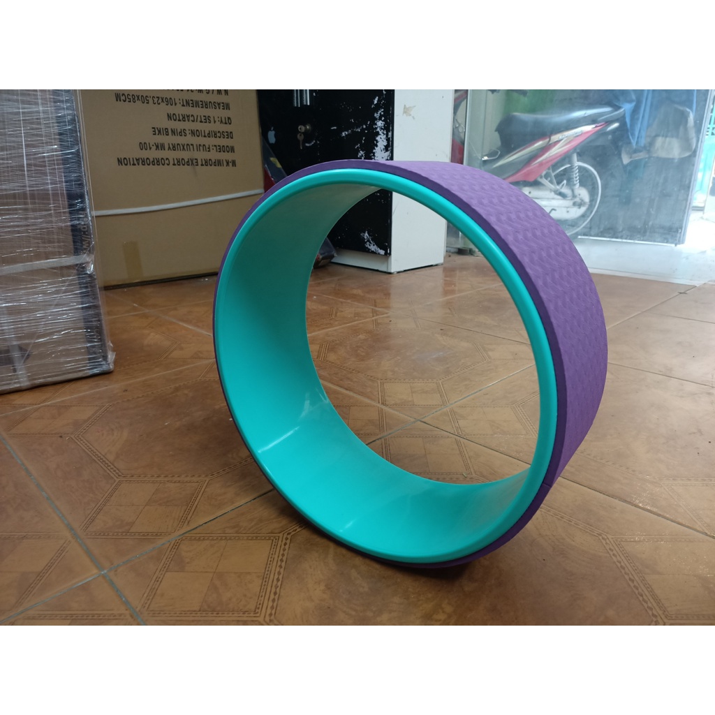 Vòng tập Yoga ABS bản rộng 15 cm đường kính 33 cm nhiều màu