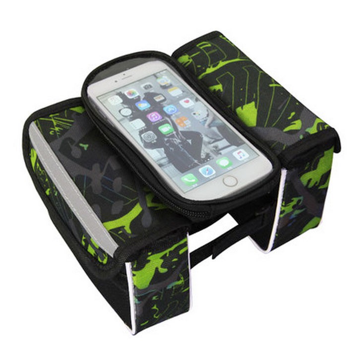 Túi xe đạp cao cấp,túi treo sườn xe đạp chống nước bọc cảm ứng phù hợp với mọi dòng xe