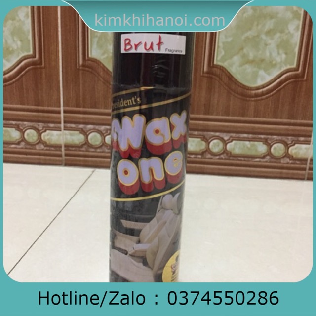 Xịt bóng da nội thất ô tô,đồ gỗ wax one Thái lan