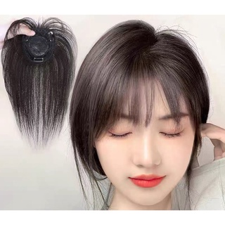 Tóc giả mái phủ hói có mái có rãnh da đầu